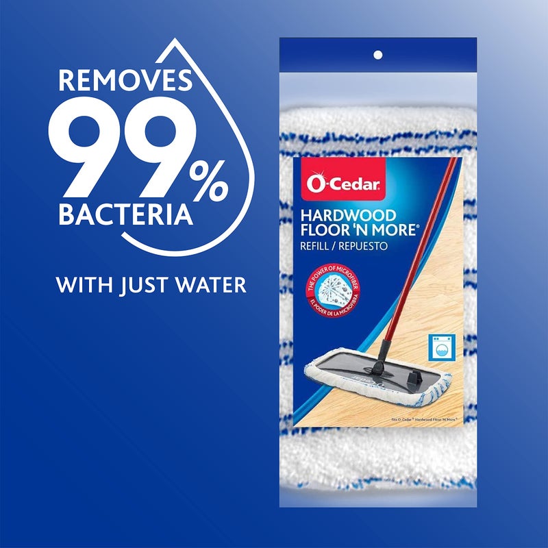 o cedar O-Cedar Hardwood Floor 'N More Microfiber Mop Refill - Image 3